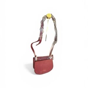 Henri Bendel red crossbody bag